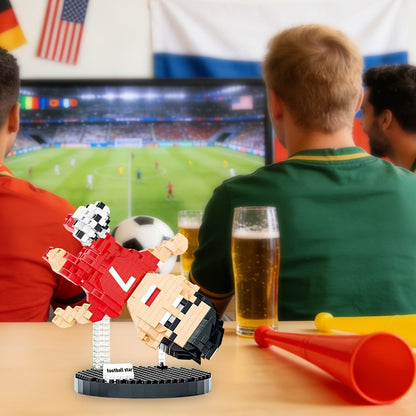 Fußballspieler Bausteinset