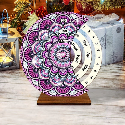 Diamond Painting Lila Mandala