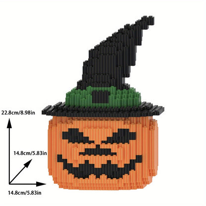 Halloween-Kürbis Bausteinset