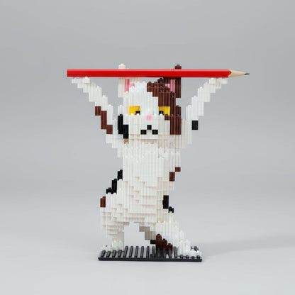 Tanzende Katze Bausteinset