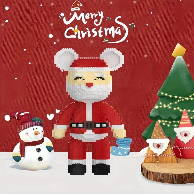 MEGA Weihnachtsbär Bausteinset