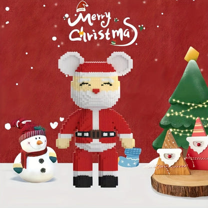 MEGA Weihnachtsbär Bausteinset