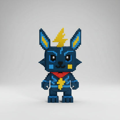 Blitz-Katze Bausteinset