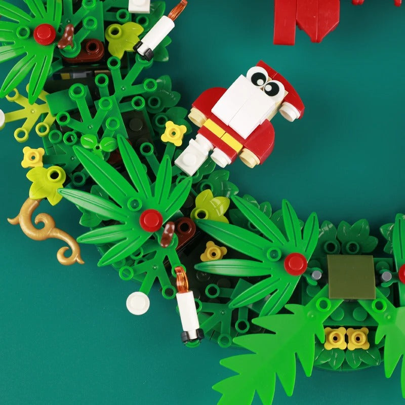 Weihnachtskranz Bausteinset
