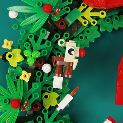 Weihnachtskranz Bausteinset
