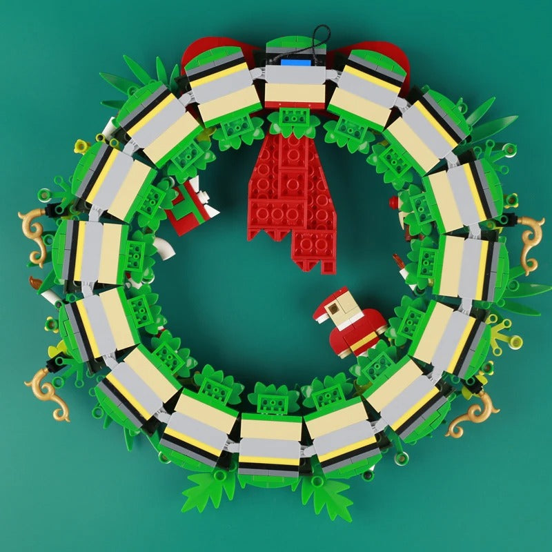 Weihnachtskranz Bausteinset