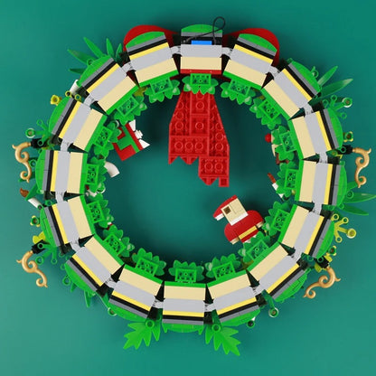 Weihnachtskranz Bausteinset