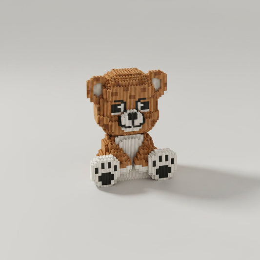 Niedlicher Teddybär Bausteinset