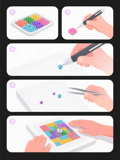 Diamond Painting Brillenetui