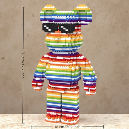 Regenbogenbär Bausteinset