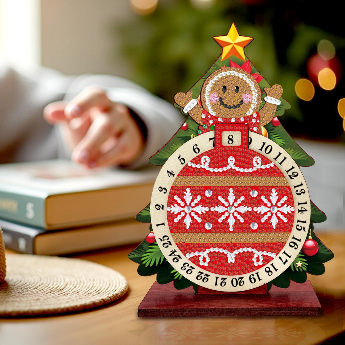Diamond Painting Keks im Weihnachtsbaum