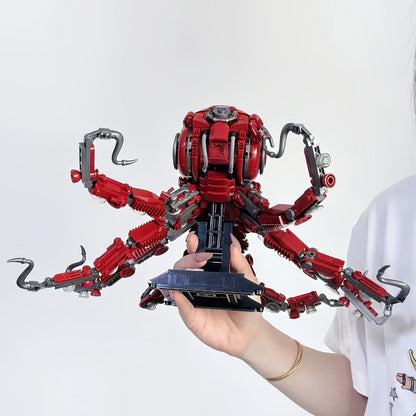 Beweglicher Oktopus Bausteinset