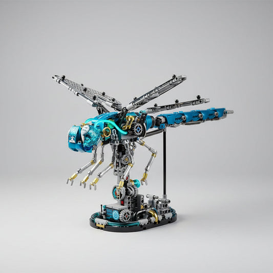 Bewegliche Libelle Bausteinset