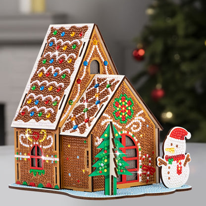 Diamond Painting Weihnachtshaus