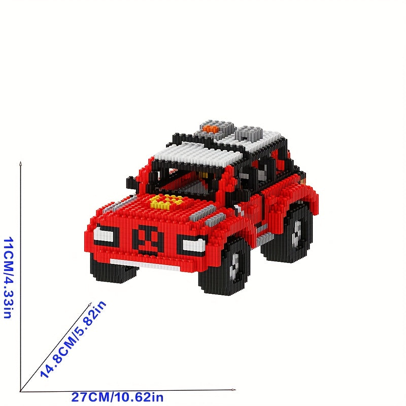 Roter Truck Bausteinset