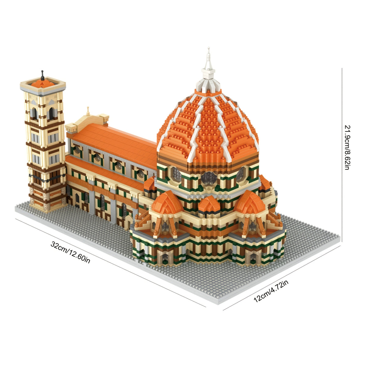 Kathedrale von Florenz Bausteinset