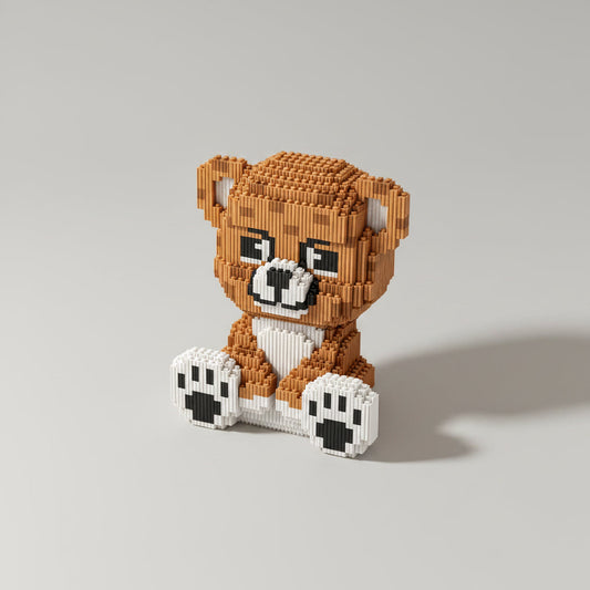 Niedlicher Teddybär Bausteinset
