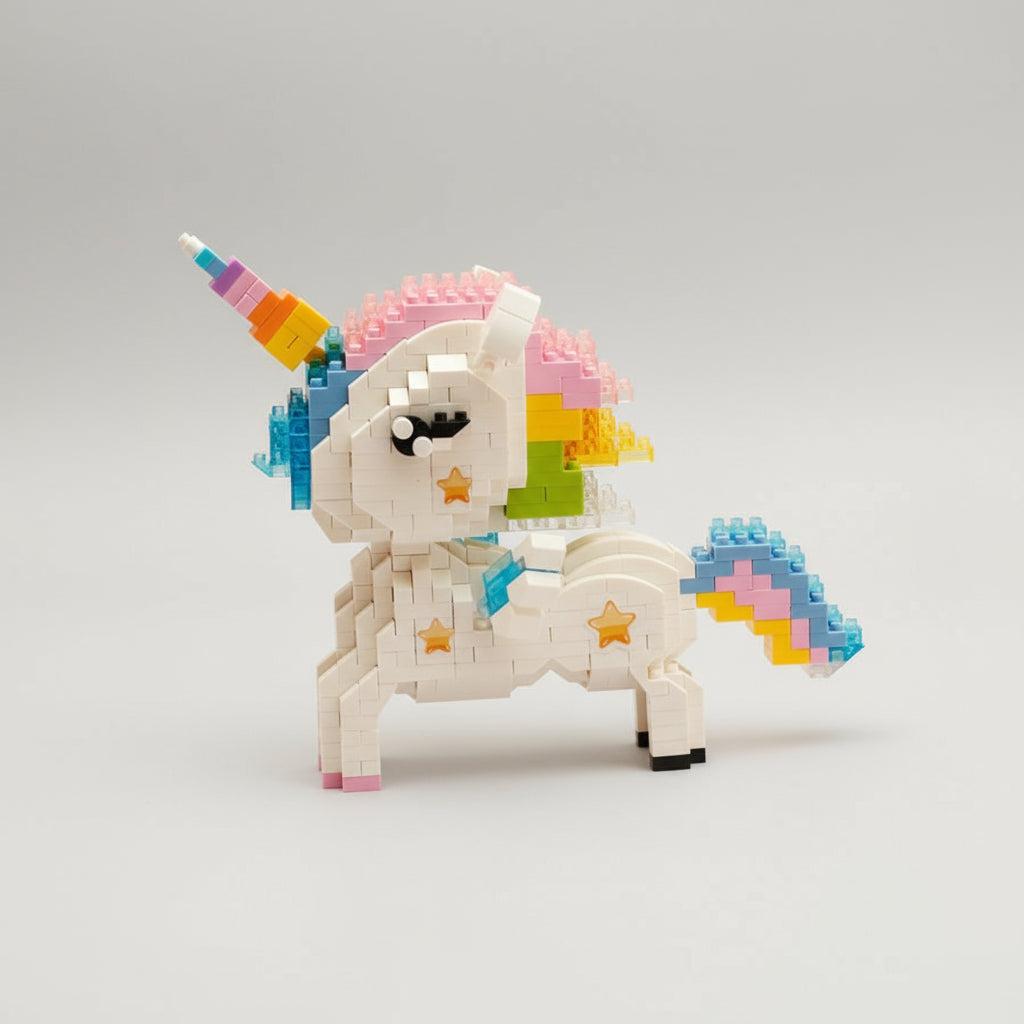 Einhorn Bausteinset