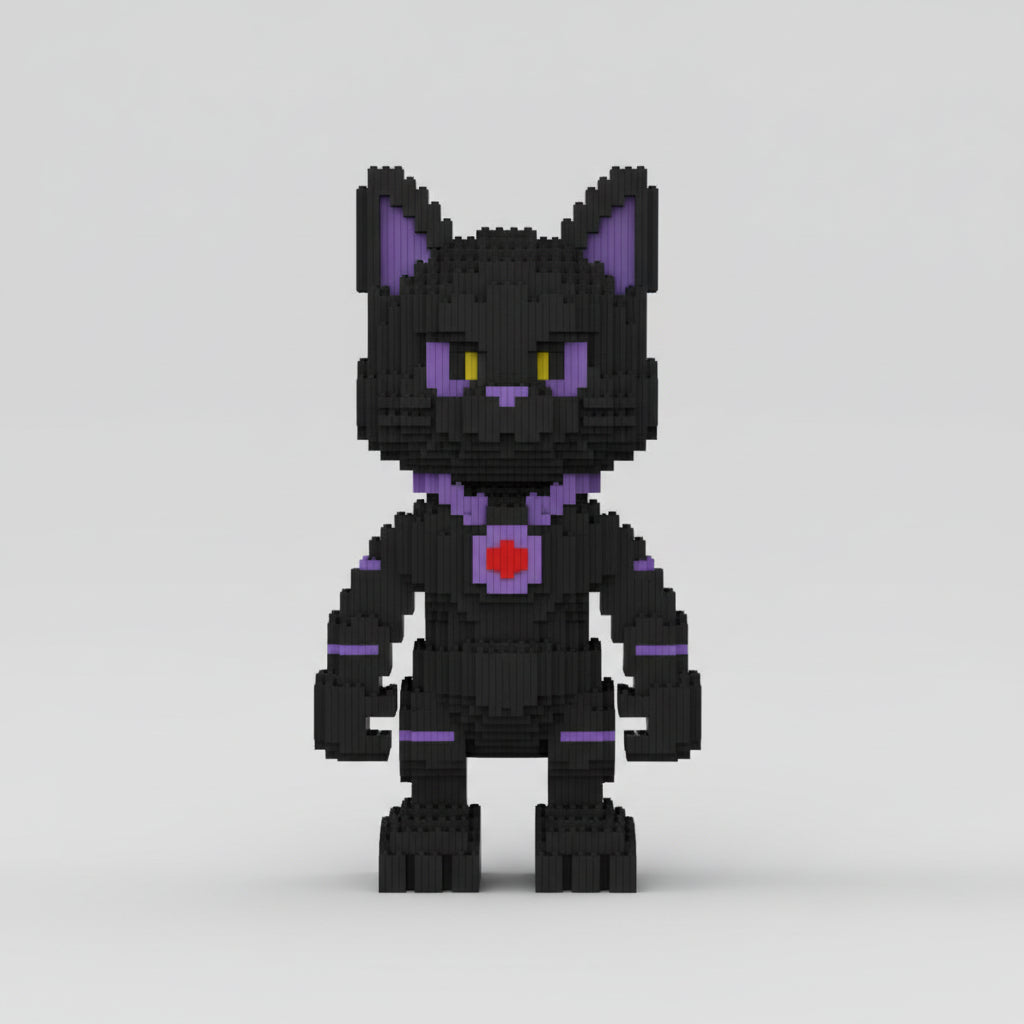 Coole Katze Bausteinset
