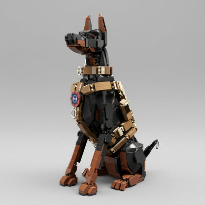 Polizeihund Bausteinset