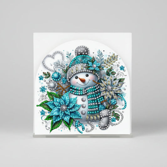 Diamond Painting Schneemann