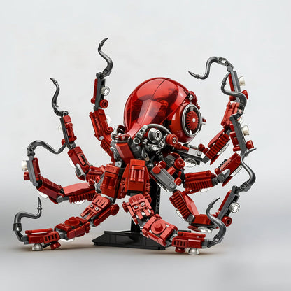 Beweglicher Oktopus Bausteinset
