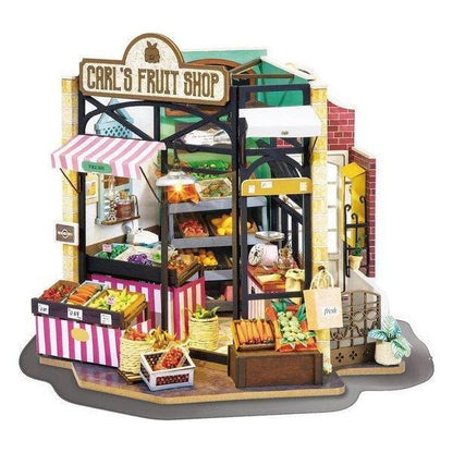 Obstgeschäft Holzbausatz
