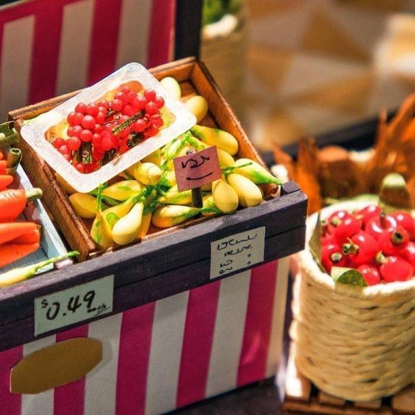 Obstgeschäft Holzbausatz