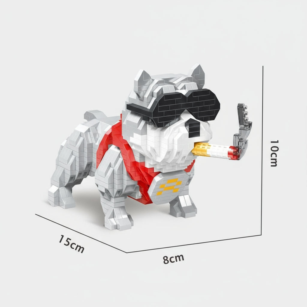 Lustiger Hund Bausteinset
