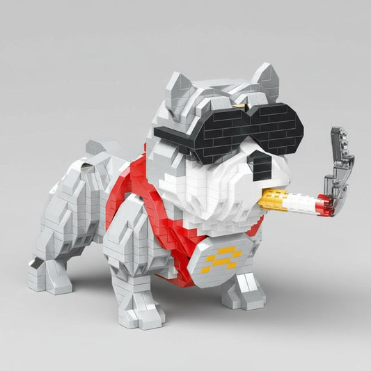 Lustiger Hund Bausteinset