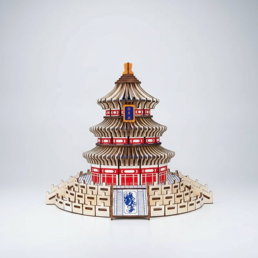 Tempel des Himmels 3D-Holzbausatz