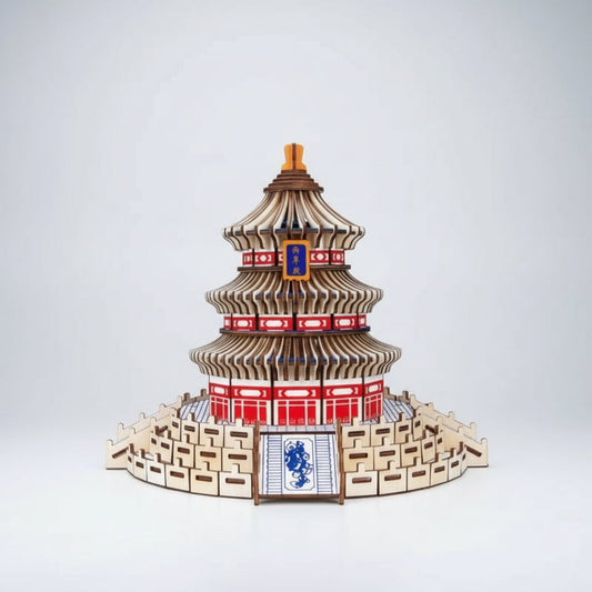 Tempel des Himmels 3D-Holzbausatz