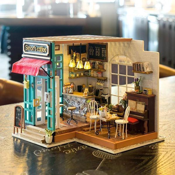 Kaffeehaus Holzbausatz