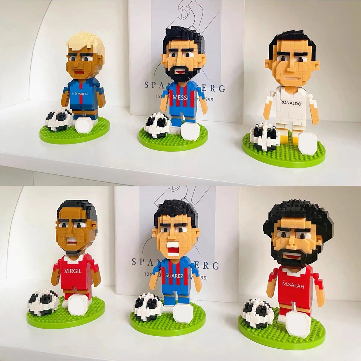 Fußballspieler Bausteinset