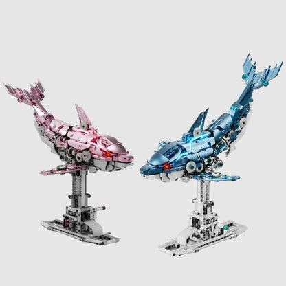 Beweglicher Delfin Bausteinset