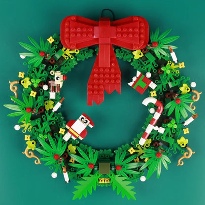Weihnachtskranz Bausteinset