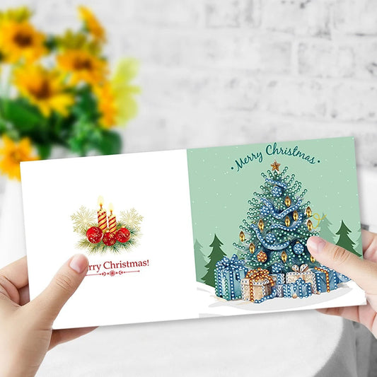 Diamond Painting Weihnachtsbaum Weihnachtskarten