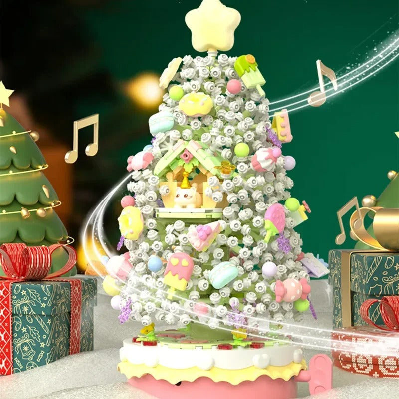 süßen Weihnachtsbaum Bausteinset