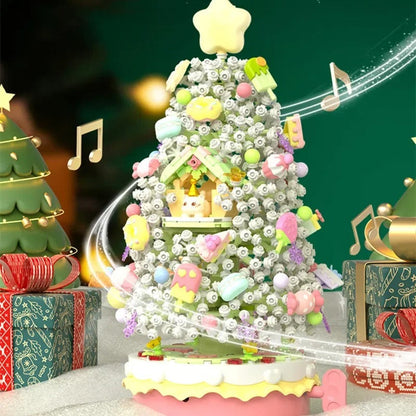 süßen Weihnachtsbaum Bausteinset