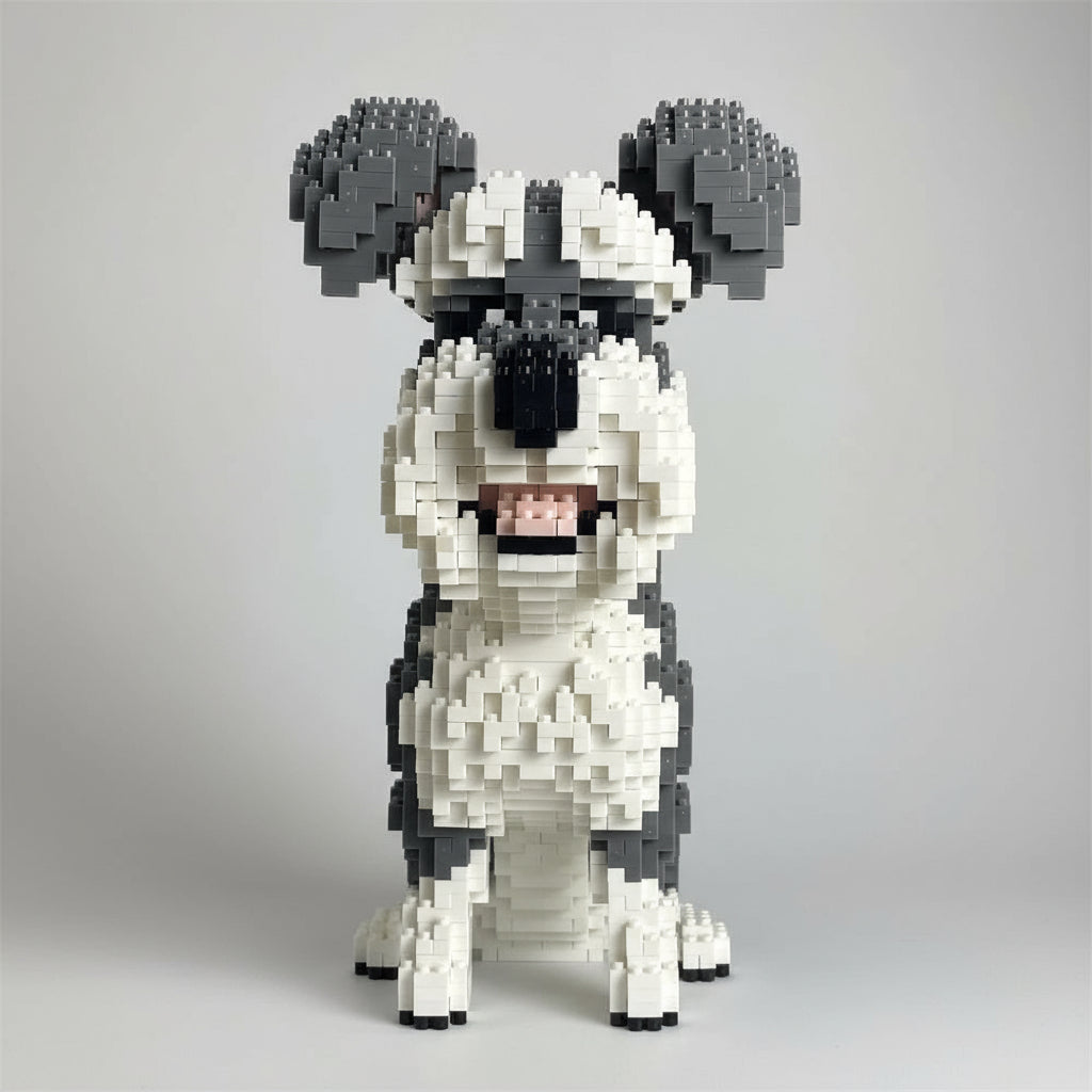 Schnauzer Bausteinset