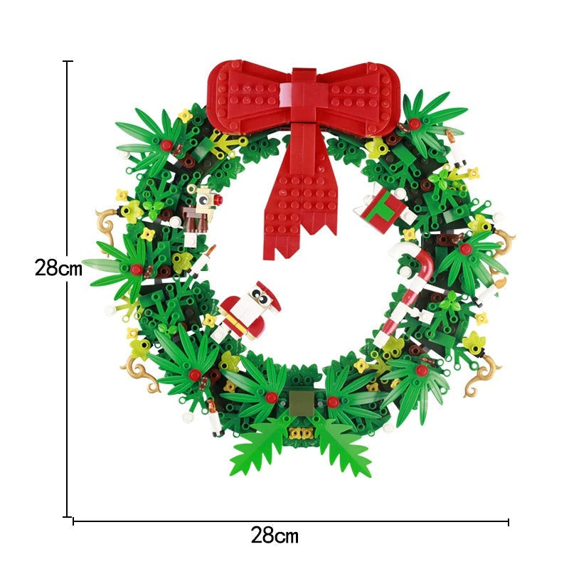 Weihnachtskranz Bausteinset