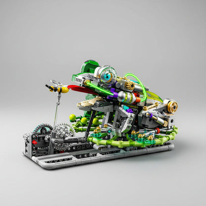 Beweglicher Frosch Bausteinset