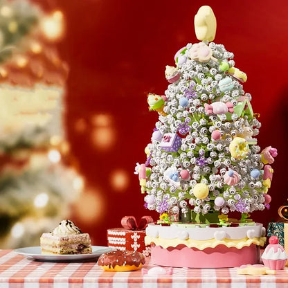 süßen Weihnachtsbaum Bausteinset