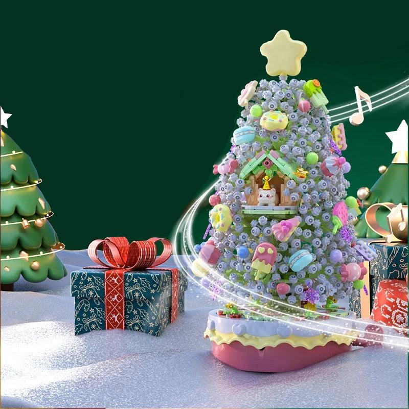 süßen Weihnachtsbaum Bausteinset