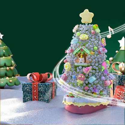 süßen Weihnachtsbaum Bausteinset