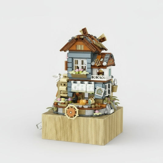 Windmühlen-Spieldose Bausteinset
