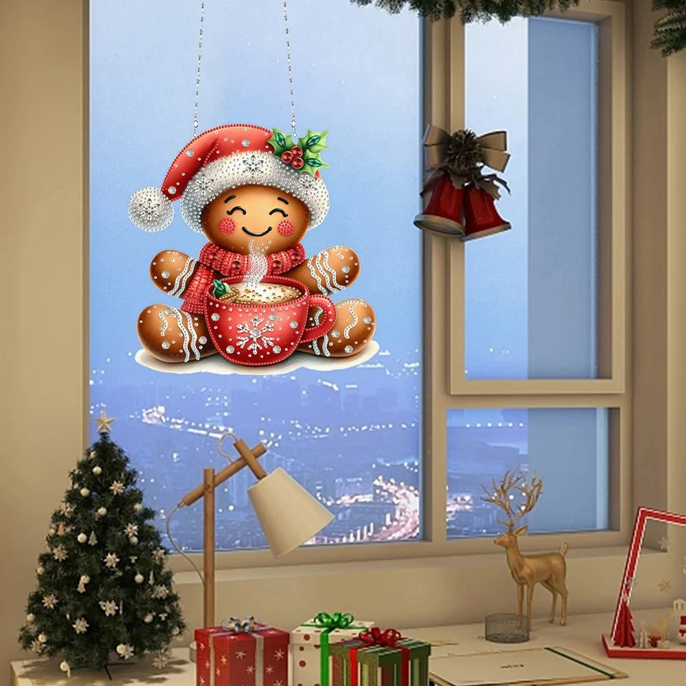 Diamond Painting Weihnachtsanhänger