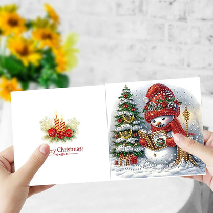 Diamond Painting Rentiere & Schneespaß Weihnachtskarten