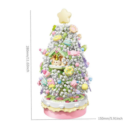 süßen Weihnachtsbaum Bausteinset