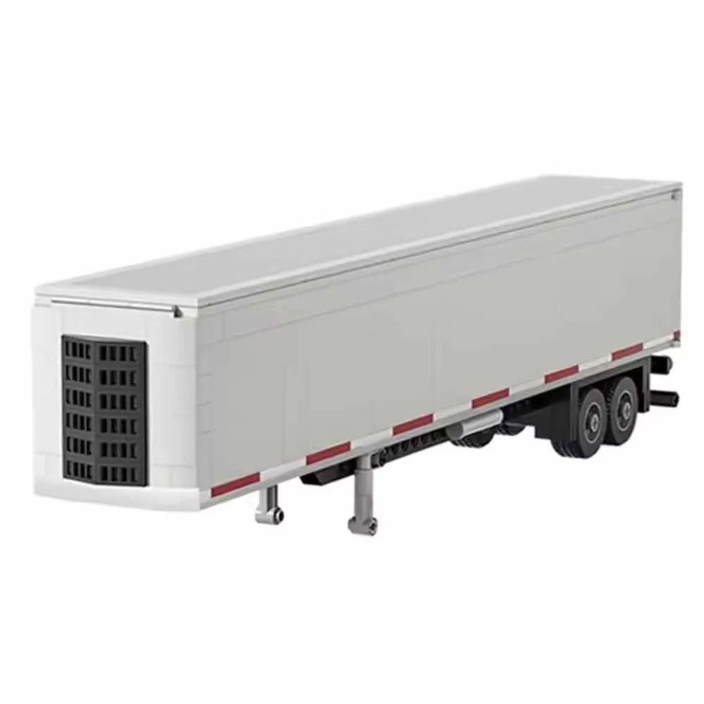 Weißer Truck Bausteinset